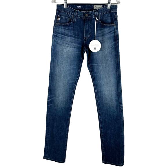 AG Adriano Goldschmied NWT The Tellis Modern Slim Flex 360° Jeans Size 28 Blue - Picture 2 of 10